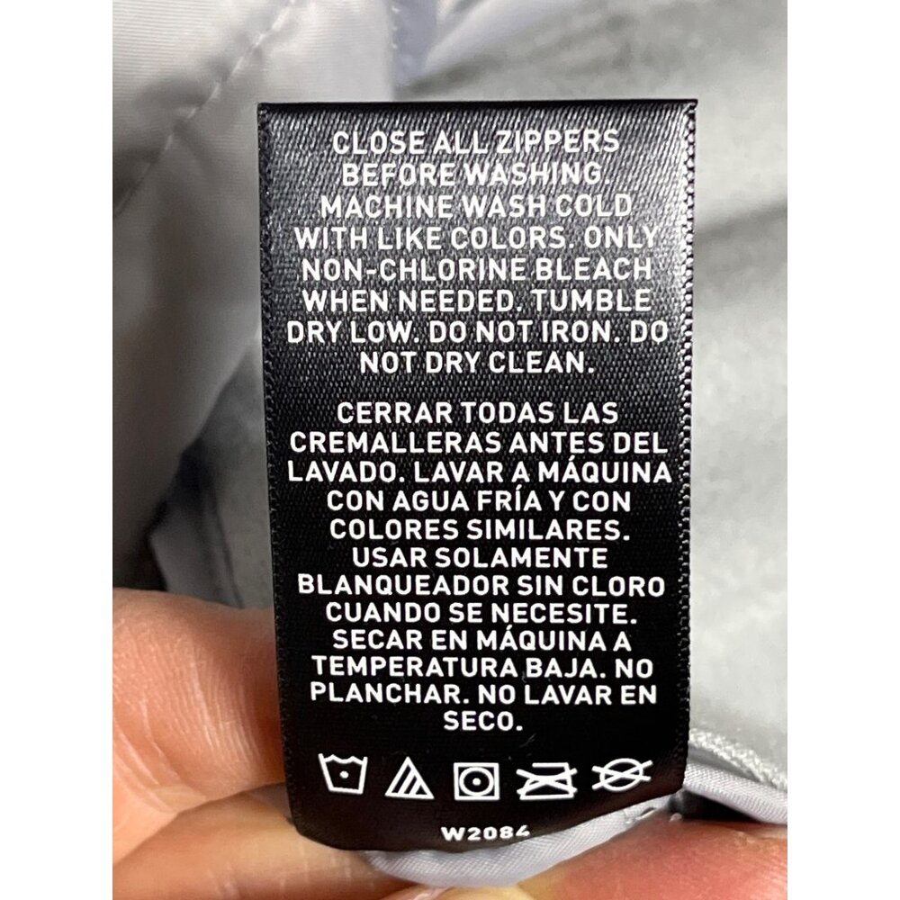 Swiss Tech 3 in 1 Coat Puffer Parka Raincoat Gray Winter Gorpcore Cabin Womens L - Picture 12 of 14